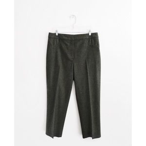 Nehera Moss Green Fleece Wool Pants FR 42 US 10